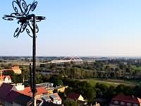 Blick vom Stadtkirchenturm zur Elbbrücke